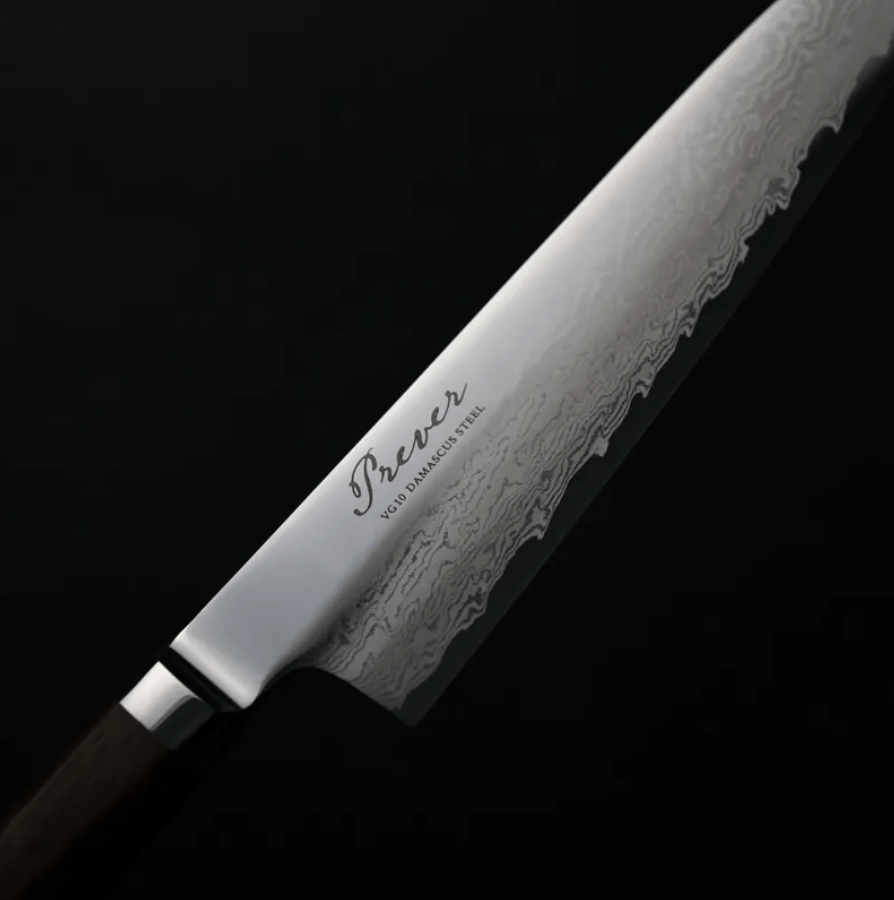 龍泉刃物 PREVER 牛刀 210mm VG10 67層鎳染大馬士革 (4) 龍泉刃物 PREVER 牛刀 210mm<br>VG10 67層鎳染大馬士革