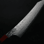 龍泉刃物 紅蓮緋龍 牛刀 210mm SG Strix <br> 63層鎳染大馬士革