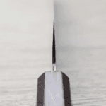 佐海 三德 170mm VG10鋼<br>鎚目大馬士革 紅柄