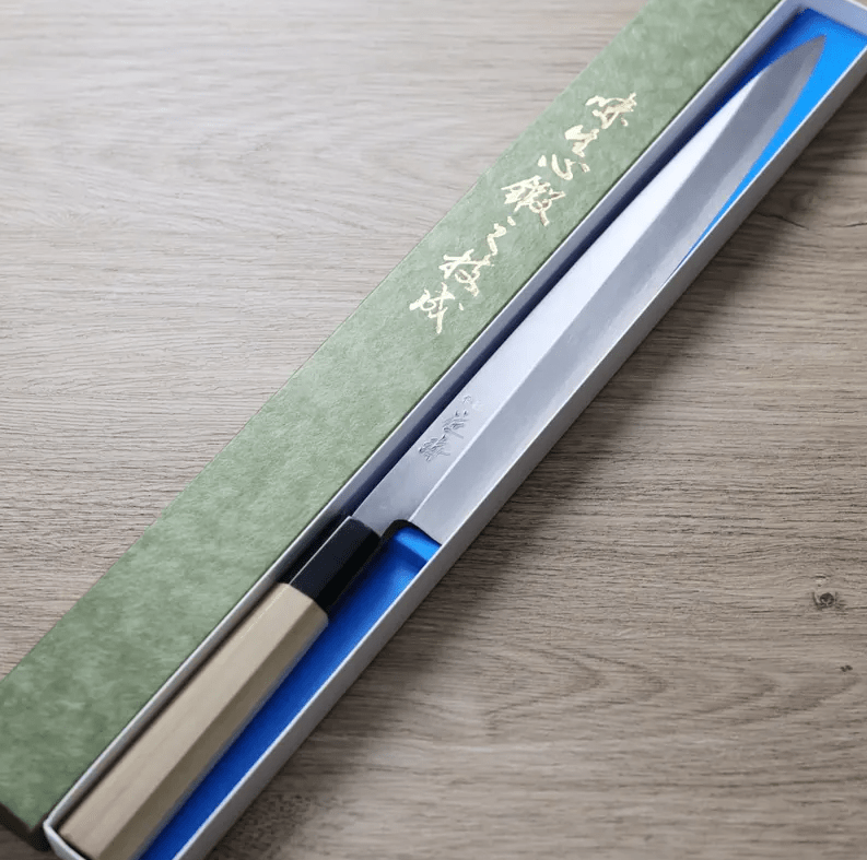 佐海 柳刃 300mm 白紙鋼 (2) 佐海 柳刃 300mm 白紙鋼