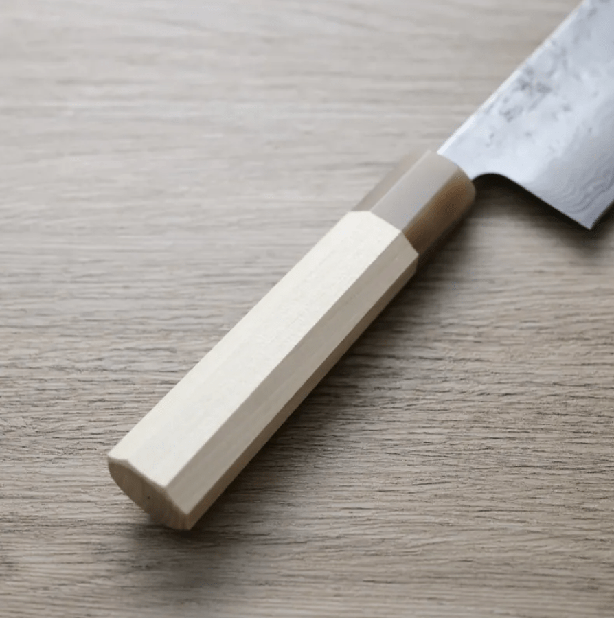 作SAKU 研 菜切 165mm 瑞典鋼 和紙地 大馬士革 (3) 作SAKU 研 菜切 165mm<br>瑞典鋼 和紙地 大馬士革