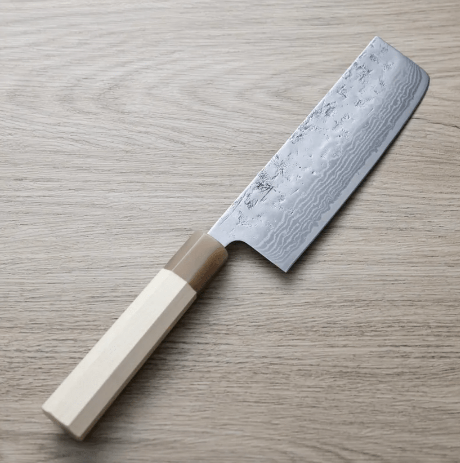 作SAKU 研 菜切 165mm 瑞典鋼 和紙地 大馬士革 作SAKU 研 菜切 165mm<br>瑞典鋼 和紙地 大馬士革