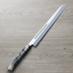 山脇刃物/鄉右馬允義弘 切付柳刃<br>300mm 銀三綱 鏡面血流