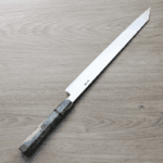 山脇刃物/鄉右馬允義弘 切付柳刃<br>300mm 銀三綱 鏡面血流