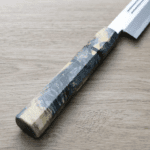 山脇刃物/鄉右馬允義弘 切付柳刃<br>300mm 銀三綱 鏡面血流