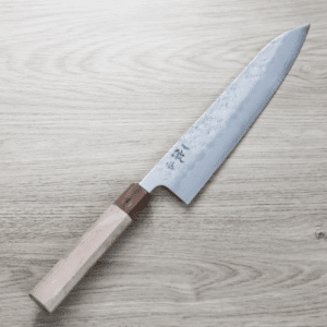 一徹 牛刀 240mm 銀三鋼 梨地