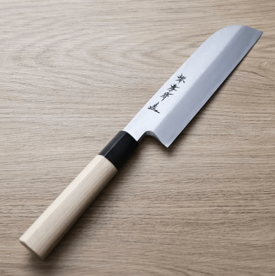 堺孝行 渦潮 鎌薄刃 180mm 白二鋼 大馬士革 堺孝行 渦潮 鎌薄刃 180mm 白二鋼 大馬士革