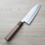 增谷訓生 三德刀 170mm VG10鋼 刻流 和柄 (2) 增谷訓生 三德刀 170mm VG10鋼 刻流 和柄