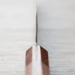 增谷訓生 三德刀 170mm VG10鋼 刻流 和柄 (5) 增谷訓生 三德刀 170mm VG10鋼 刻流 和柄