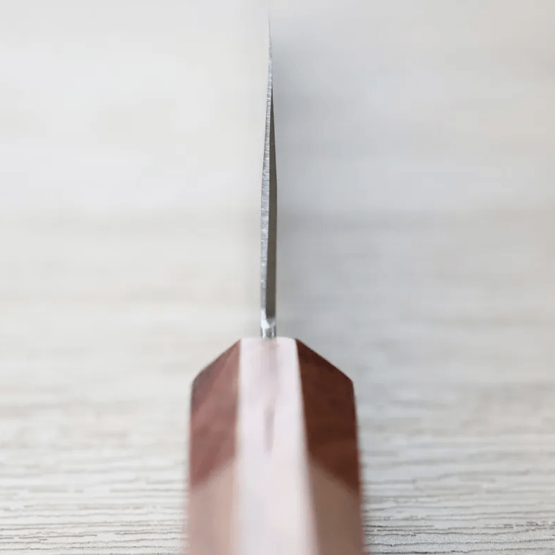 增谷訓生 三德刀 170mm VG10鋼 刻流 和柄 (5) 增谷訓生 三德刀 170mm VG10鋼 刻流 和柄