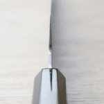 二唐刃物 牛刀 210mm VG Xeos鋼 黑打鎚目大馬士革 (4) 二唐刃物 牛刀 210mm VG Xeos鋼 <br>黑打鎚目大馬士革