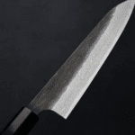 二唐刃物 牛刀 210mm VG Xeos鋼 黑打鎚目大馬士革 (5) 二唐刃物 牛刀 210mm VG Xeos鋼 <br>黑打鎚目大馬士革