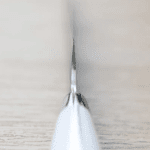 佐治武士 蔬果 150mm VG10鋼<br>十字鎚目 黑染大馬士革 壓克力柄