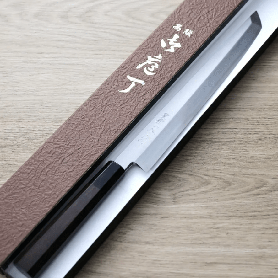 佐海 中川打刃物x清水將史<br>先丸柳刃 270mm 銀三鋼