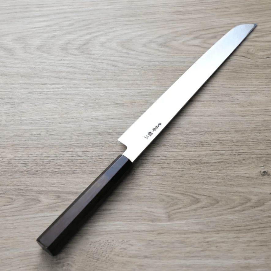 佐海 中川打刃物x清水將史<br>先丸柳刃 270mm 銀三鋼