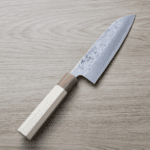 作SAKU 研 三德 165mm<br>瑞典鋼 和紙地 大馬士革