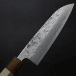 作SAKU 研 三德 165mm<br>瑞典鋼 和紙地 大馬士革