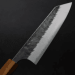 加藤義實 V鎚目 文化 170mm 青紙超級鋼 黑打 (5) 加藤義實 V鎚目 文化 170mm 青紙超級鋼 黑打