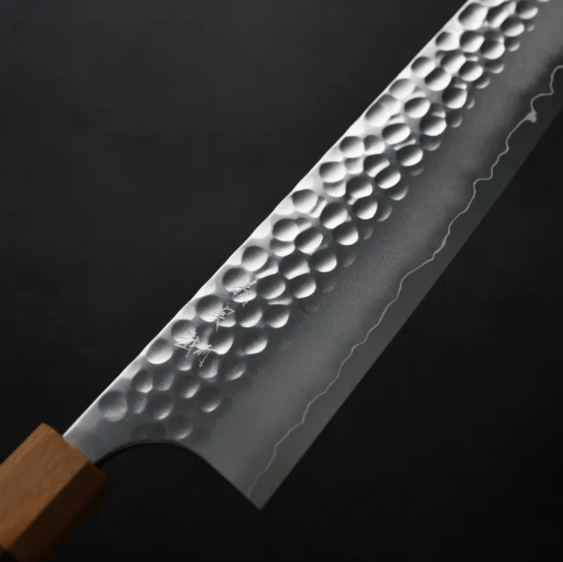 加藤義實 丸鎚目 牛刀 240mm<br>SG2粉末HSS鋼