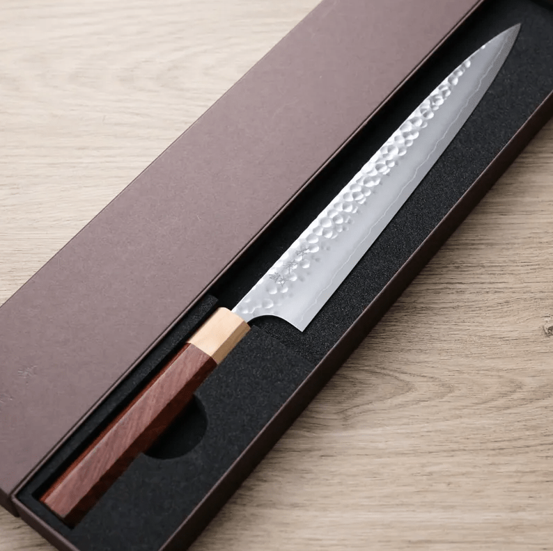 加藤義實 丸鎚目 筋引 270mm<br> SG2粉末HSS鋼