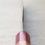 加藤義實 文化 170mm SG2粉末HSS鋼 鎳染大馬士革 (5) 加藤義實 文化 170mm SG2粉末HSS鋼 鎳染大馬士革