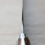 加藤義實 水波 切付牛刀 210mm<br>SG2粉末HSS鋼 沙漠鐵木