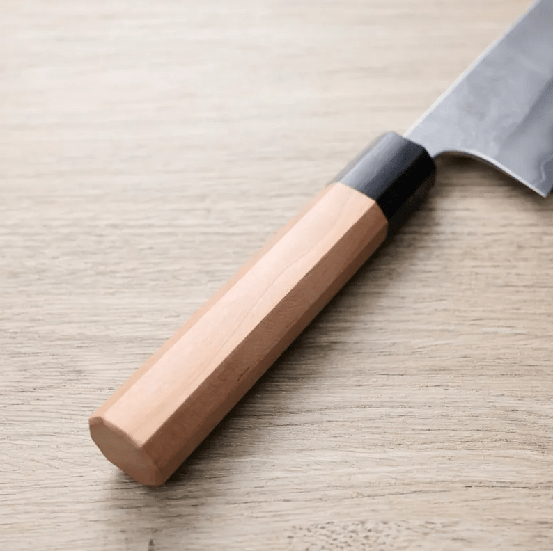 加藤義實 牛刀 240mm 銀三鋼<br>鍛造/梨地