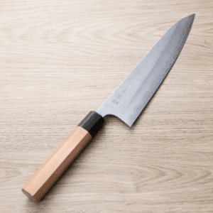 加藤義實 牛刀 240mm 銀三鋼 鍛造梨地 櫸木柄 加藤義實 牛刀 240mm 銀三鋼<br>鍛造/梨地