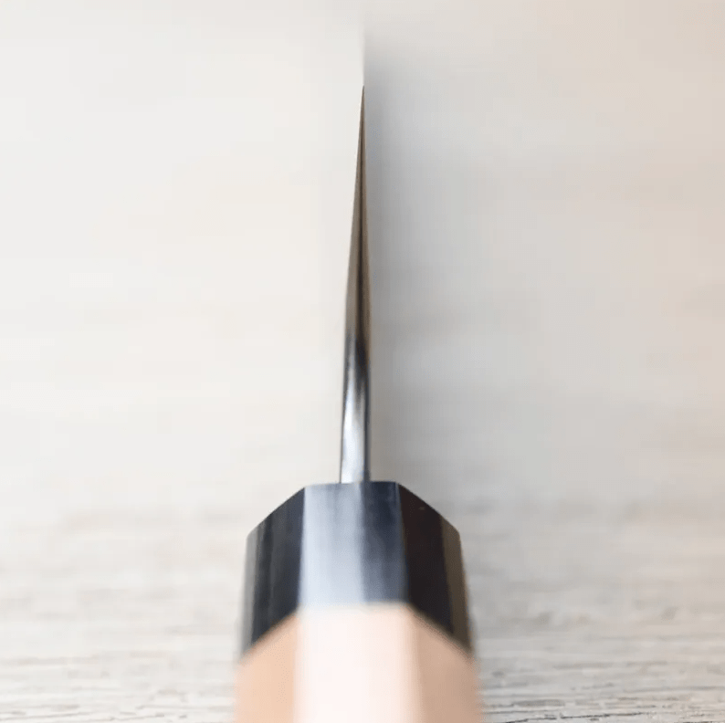 加藤義實 牛刀 240mm 銀三鋼<br>鍛造/梨地