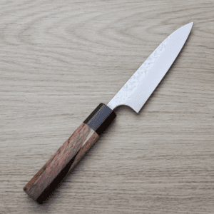 加藤義實 蔬果刀 120mm VG10鋼<br>鍛造/大馬士革