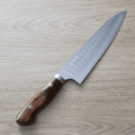 加藤義實 角鎚目 牛刀 210mm<br>SG2粉末HSS鋼 沙漠鐵木