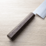 增谷訓生 三德刀 170mm VG10鋼 <br>刻流 和柄 雞翅八角柄