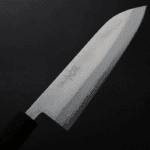 增谷訓生 三德刀 170mm VG10鋼 <br>刻流 和柄 雞翅八角柄