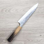 安立打刃物 牛刀 210mm<br>VG10 大馬士革 和柄