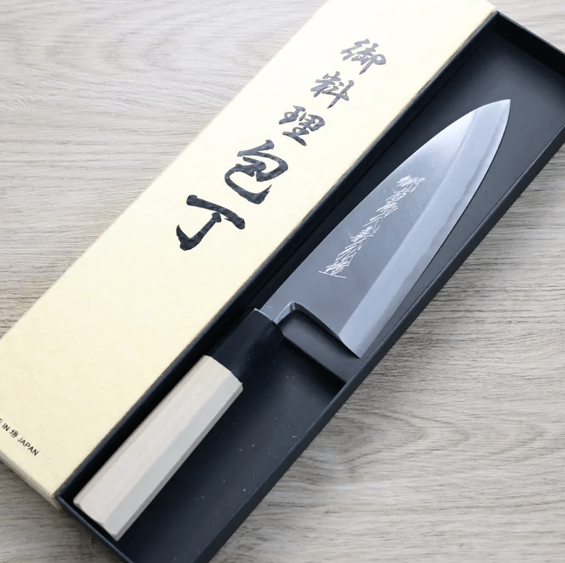 山脇刃物/鄉右馬允義弘<br> 出刃 165mm 銀三鋼