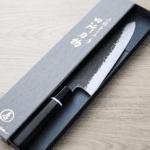 田所真琴 牛刀 210mm 銀三鋼 黑打鎚目 (2) 田所真琴 牛刀 210mm 銀三鋼 黑打鎚目