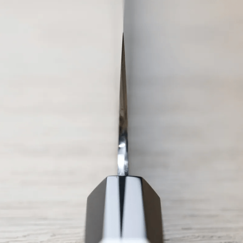 田所真琴 牛刀 240mm 銀三鋼 黑打鎚目 (4) 田所真琴 牛刀 240mm 銀三鋼 黑打鎚目