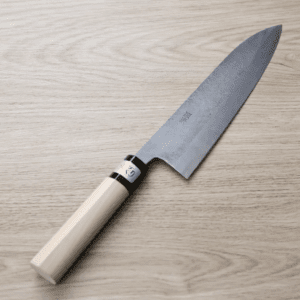 藤原照康 梨地 牛刀 210mm<br>白紙1號鋼