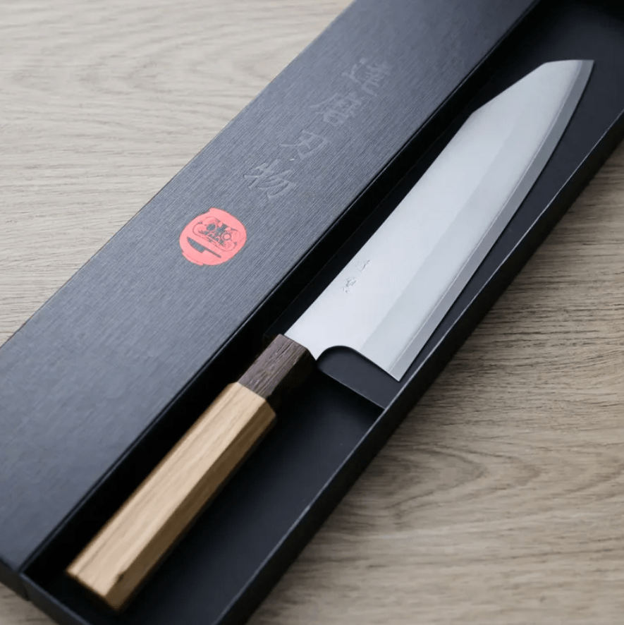 達磨刃物 古川晃裕 牛刀 210mm 銀三鋼 梨地大馬士革 (2) 達磨刃物 古川晃裕 牛刀 210mm<br>銀三鋼 梨地大馬士革