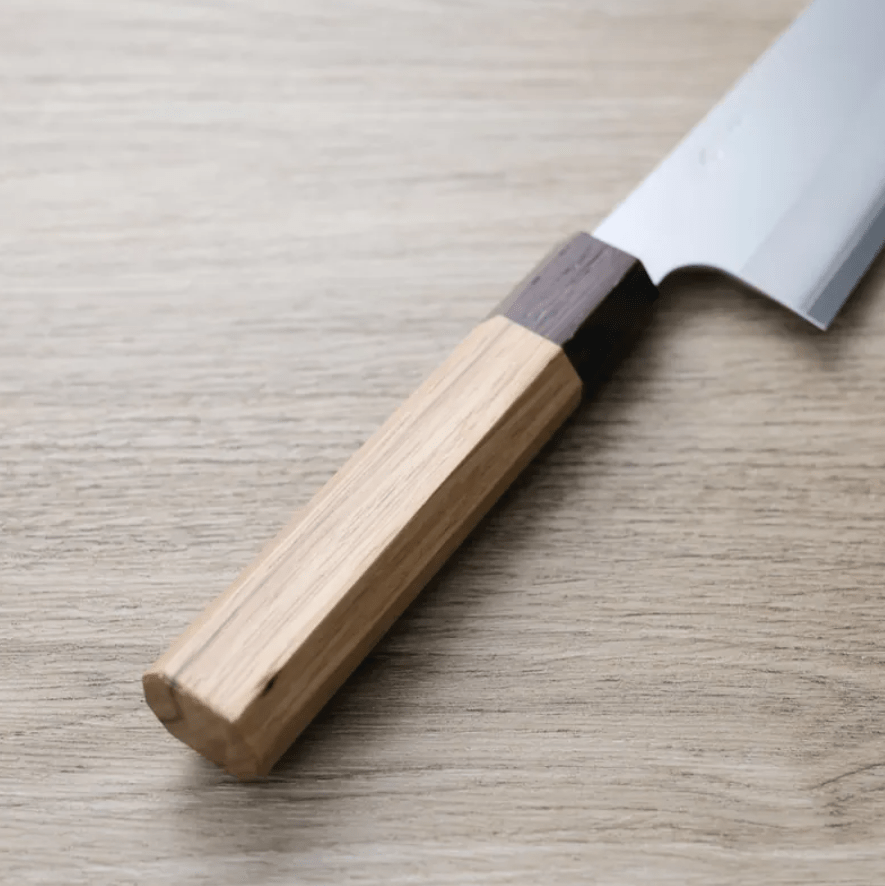 達磨刃物 古川晃裕 牛刀 210mm 銀三鋼 梨地大馬士革 (3) 達磨刃物 古川晃裕 牛刀 210mm<br>銀三鋼 梨地大馬士革