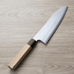 達磨刃物 古川晃裕 牛刀 210mm<br>銀三鋼 梨地大馬士革