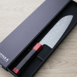 黑崎真 火炎 三德刀 170mm <br>無芯鋼 大馬士革