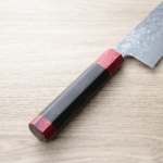 黑崎真 火炎 三德刀 170mm <br>無芯鋼 大馬士革