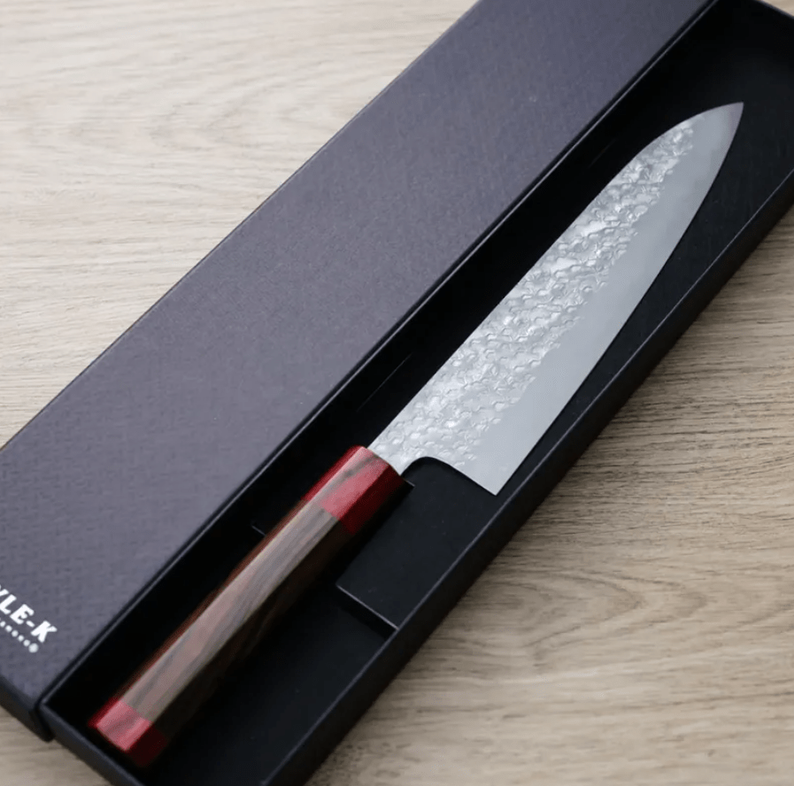 黑崎真 火炎 牛刀 210mm 無芯鋼 大馬士革 (2) 黑崎真 火炎 牛刀 210mm<br>無芯鋼 大馬士革