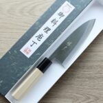 恆久 出刃 150mm 白紙鋼/附刀鞘