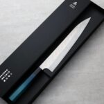 藍包丁 x 二唐刃物 筋引 270mm SG Strix粉末HSS鋼 鎚目大馬士革