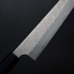 藍包丁 x 二唐刃物 筋引 270mm SG Strix粉末HSS鋼 鎚目大馬士革