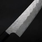 藍包丁x二唐刃物 牛刀 210mm SG Strix粉末HSS鋼 鎚目大馬士革