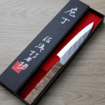 佐治武士 蔬果刀 130mm SG Strix鋼 鎚目 壓克力柄 (2) 佐治武士 蔬果刀 130mm SG Strix鋼<br>鎚目 壓克力柄