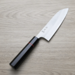 加藤義實 三德刀 170mm 青紙超級鋼 梨地(1) 加藤義實 三德刀 170mm<br>青紙超級鋼 梨地